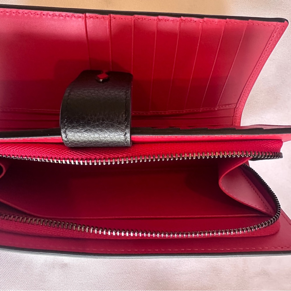 Christian Louboutin Black and Red Wallet (NEW) - Picture 5 of 6